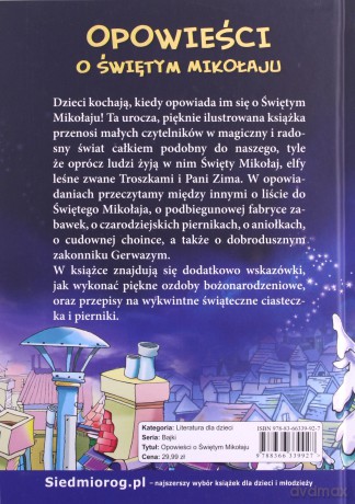 Opowieści o świętym Mikołaju - Tamara Michałowska [KSIĄŻKA]