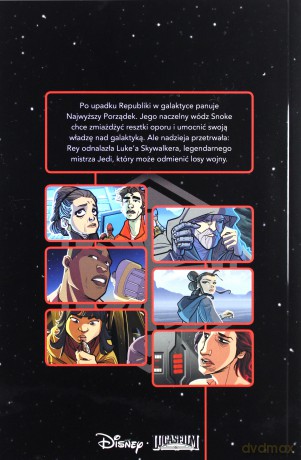Ostatni jedi. Star Wars film (Gwiezdne Wojny) - Alessandro Ferrari, Igor Chimisso, Stefano Simeone [KOMIKS]