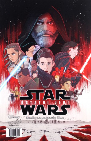 Ostatni jedi. Star Wars film (Gwiezdne Wojny) - Alessandro Ferrari, Igor Chimisso, Stefano Simeone [KOMIKS]