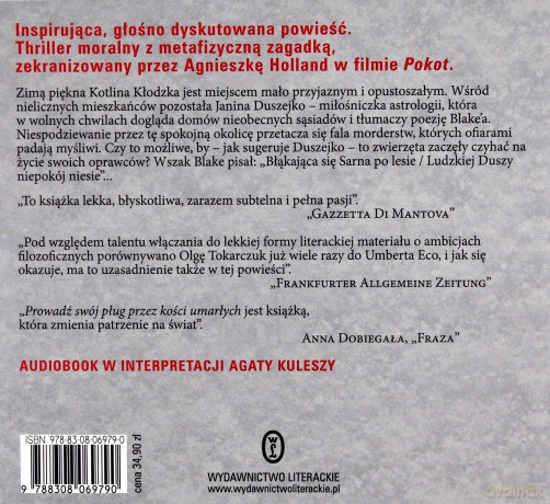 Prowadź swój pług przez kości umarłych - Olga Tokarczuk [AUDIOBOOK]