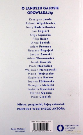 Przyczajony geniusz. Opowieści o Januszu Gajosie - Jacek Wakar [KSIĄŻKA]