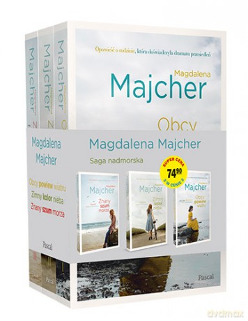 Saga nadmorska (Tom 1-3) - Magdalena Majcher [KSIĄŻKA]