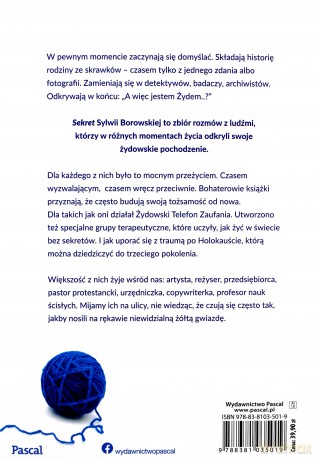 Sekret. Historie Polaków, którzy odkryli żydowskie pochodzenie - Sylwia Borowska [KSIĄŻKA]