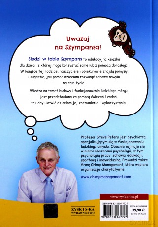 Siedzi w tobie szympans - Steve Peters [KSIĄŻKA]