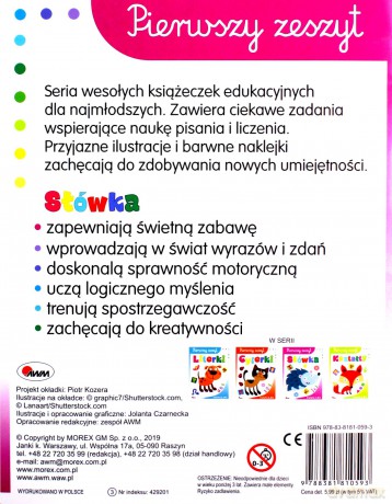 Słówka pierwszy zeszyt - Jolanta Czarnecka [KSIĄŻKA]