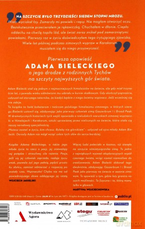 Spod zamarzniętych powiek - Adam Bielecki, Dominik Szczepański [KSIĄŻKA]