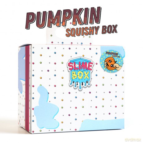 Squishy box pumpkin