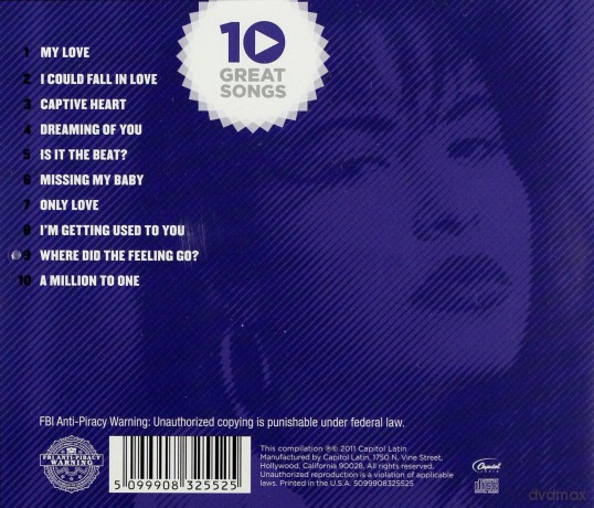 Selena: 10 Greatest Songs [CD]