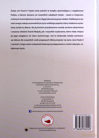 Święty Jan Paweł II. Papież wielu pokoleń - Robert Szybiński [KSIĄŻKA]