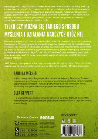 Trening innowacyjnego myślenia. Rozwiń swój kreatywny potencjał w 31 dni - Paulina Mechło, Olga Geppert [KSIĄŻKA]