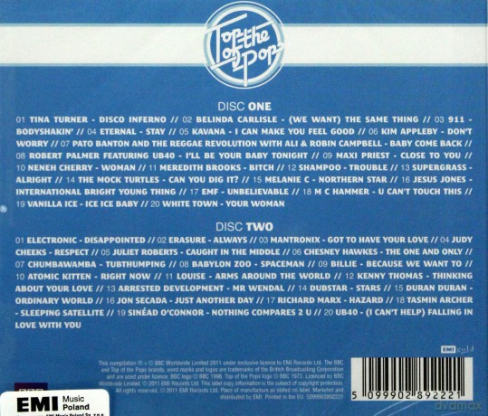 Top Of The Pops - Nineties [2CD]