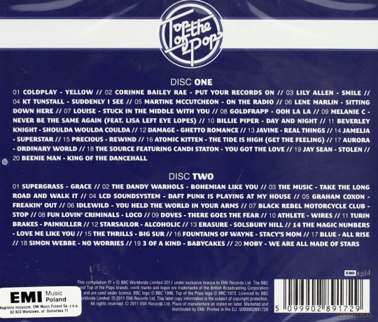 Top Of The Pops - Noughties [2CD]