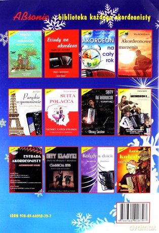 Najłatwiejsze kolędy na akordeon guzikowy lub klawiszowy - Jacek Gasior [KSIĄŻKA]