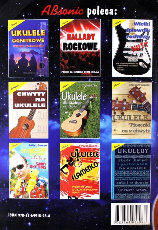 Najłatwiejsze kolędy na ukulele - Grzegorz Templin [KSIĄŻKA]