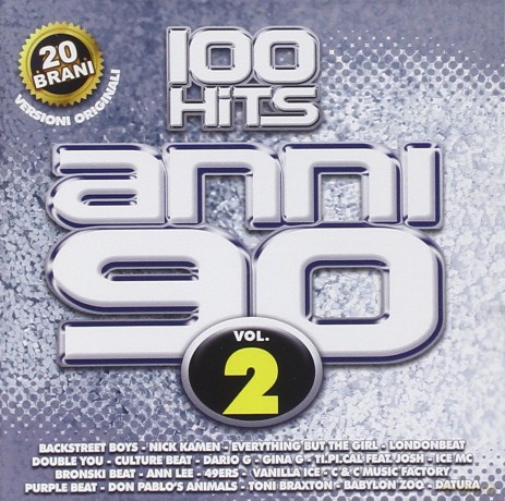 100 Hits Anni 90 vol.2 [CD]