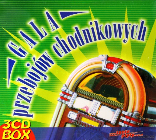 Gala przebojów chodnikowych [BOX] [3CD]