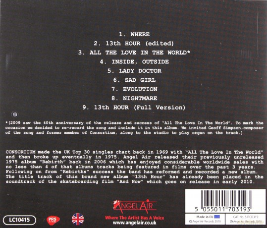 Consortium: 13th Hour [CD]
