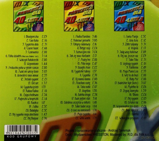 Prywatka dla czterdziestolatka [BOX] [3CD]