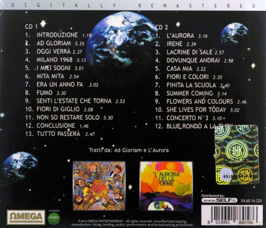 Le Orme: 1967-69: Le Origini [2CD]