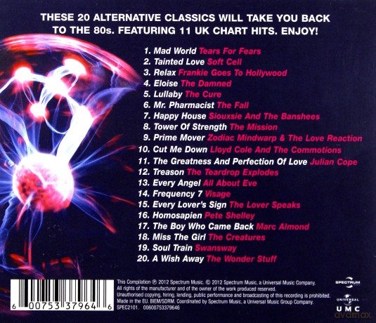 20 Alternative 80s Classics [CD]