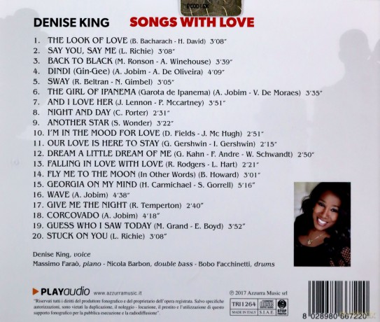 Denise King: 20 Songs With Love [CD]