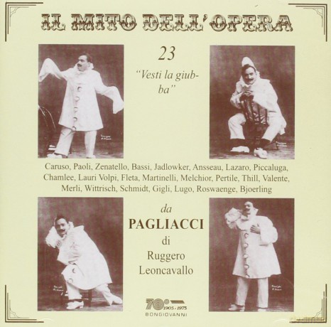Leoncavallo: 23 Vesti La Giubba -Pagliacci Leon [CD]