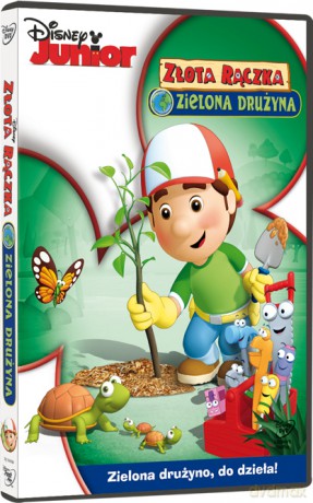 Maniek Złota rączka: Zielona drużyna (Disney Junior) [DVD]