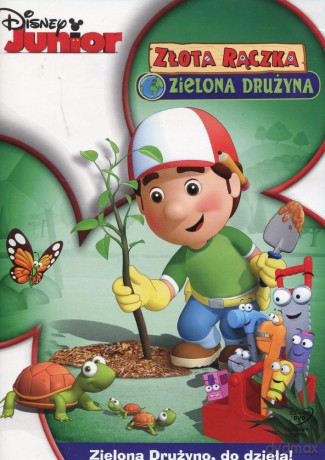 Maniek Złota rączka: Zielona drużyna (Disney Junior) [DVD]