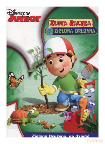 Maniek Złota rączka: Zielona drużyna (Disney Junior) [DVD]