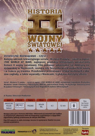 Historia II Wojny Światowej 34: Ostateczne rozwiązanie cz. 1 [DVD]
