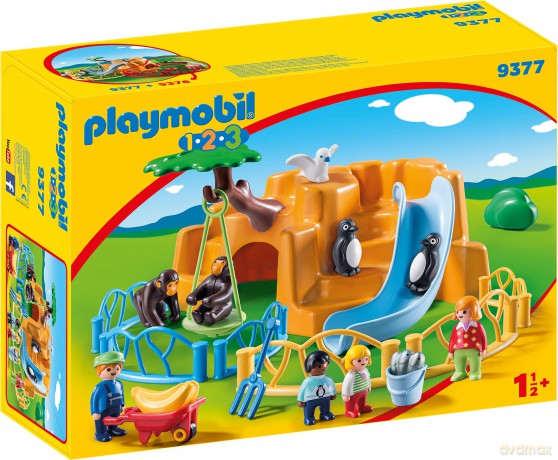 Playmobil 1.2.3. Dierenpark: 9377 Zoo 1.2.3 New 03-2018 [CD]