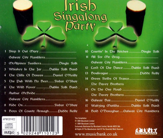 Irish Singalong Party [CD]