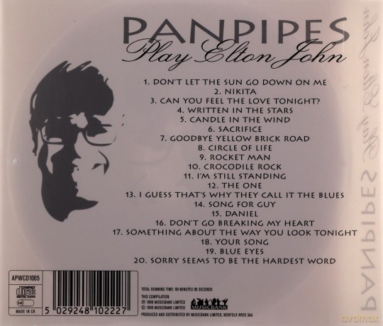 Panpipes Play - Elton John [CD]