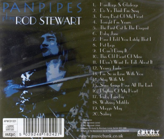 Panpipes Play - Rod Stewart [CD]