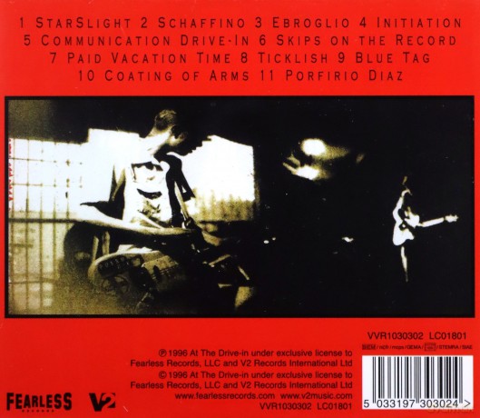At The Drive-In: Acrobatic Tenement [CD]