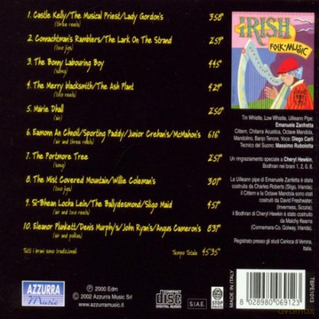 Irish Folk Music [CD]