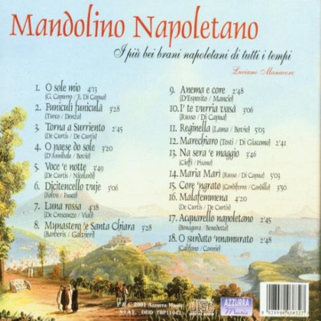 Mandolino Napoletano [CD]
