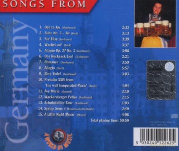 Songs From Germany [CD]