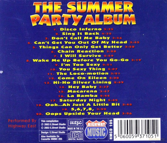 The Summer Party Album [CD]