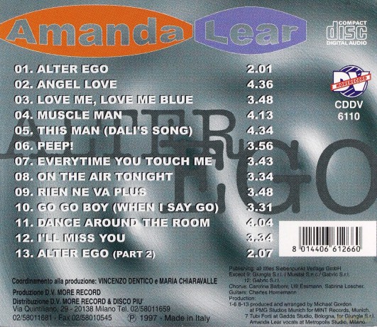 Amanda Lear: Alter Ego [CD]