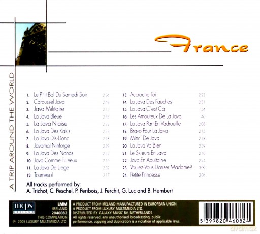 Trip Around France  [CD]