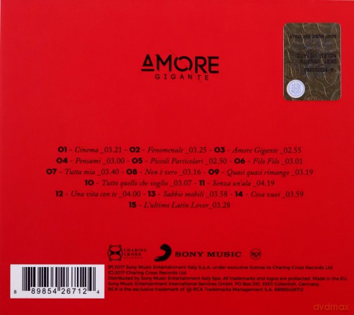 Gianna Nannini: Amore Gigante Version [Winyl]