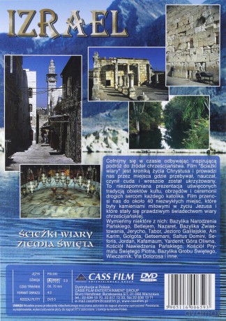 Izrael: Ścieżki wiary. Ziemia Święta [DVD]