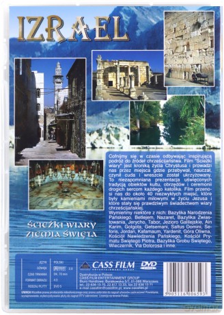 Izrael: Ścieżki wiary. Ziemia Święta [DVD]