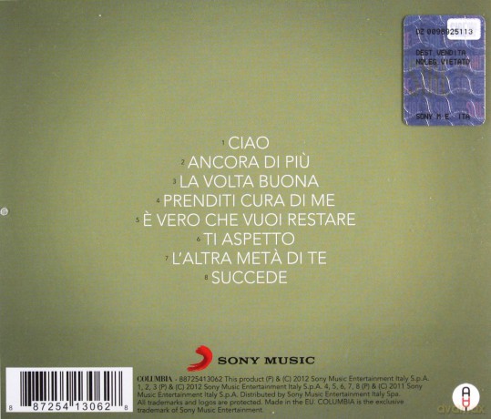 Alessandra Amoroso: Ancora Di Piu, Cinque.. [CD]