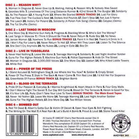 Angelic Upstarts: Angelic Upstarts - Albums 1983-91 -Box Set- [6CD]