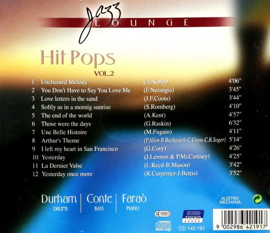 Jazz Lounge Hit Pop Vol.2 [CD]