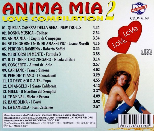Anima Mia: Love Compilation 2 [CD]