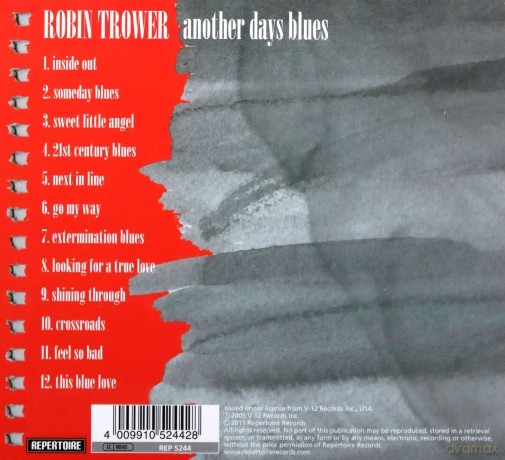 Robin Trower: Another Days Blues [CD]