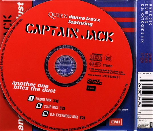Captain Jack: Another One Bites The Dust [CD]